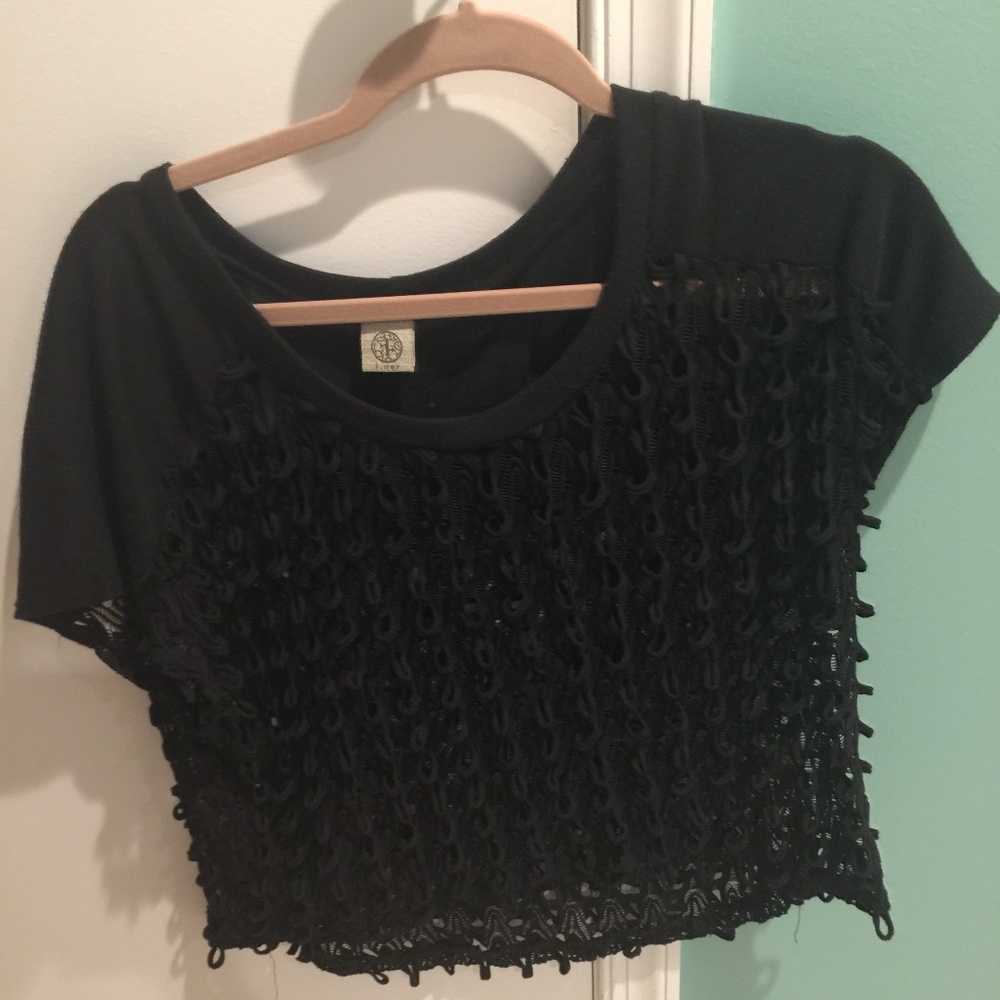 Women's see through top